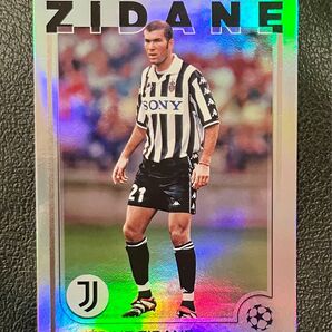2024-25 topps ジネディーヌ・ジダン SP ユヴェントス UEFA Chrome Soccer Topps