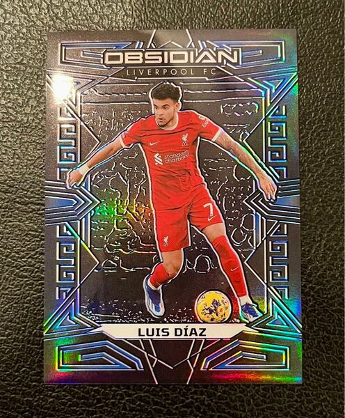 20枚限定 2023-24 PANINI ルイス・ディアス リヴァプール Obsidian PANINI