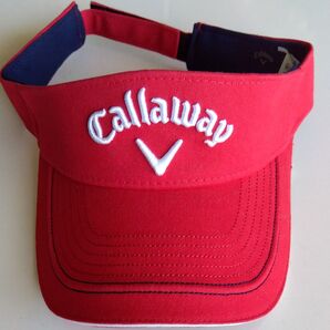 Callaway キャロウェイ サンバイザー レッド