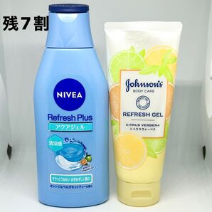 NIVEA Refresh Plus アクアジェル Johnson Refresh Gel リフレッシュジェル 2点お試し