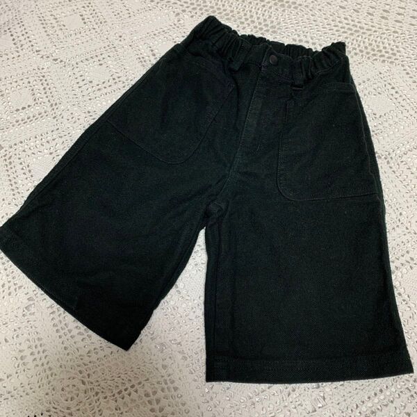 COMME CA DU MODE ハーフパンツ 黒 ブラック コムサデモード キッズ 短パン