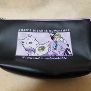 ジョジョの奇妙な冒険 ダイヤモンドは砕けない 吉良吉影 チャーム付き ポーチ