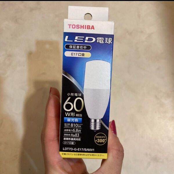 TOSHIBA LED電球 LDT7D-G-E17/S/60V1