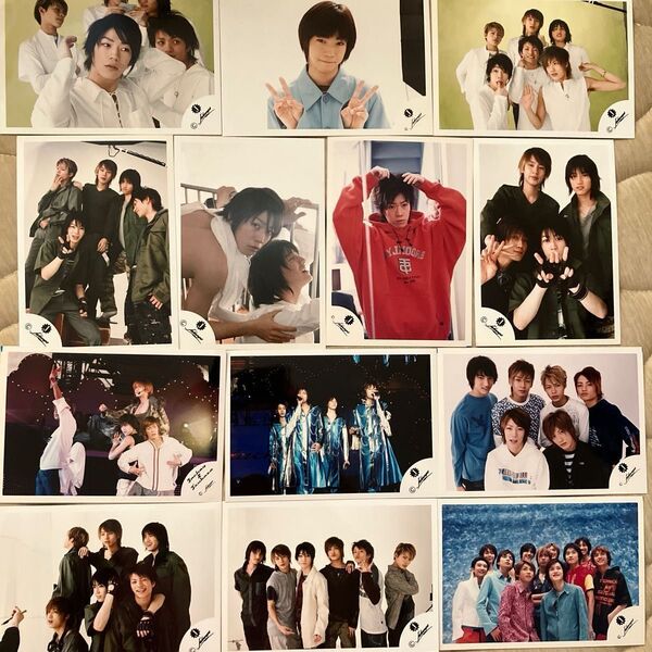 亀梨和也◆KAT-TUN◆デビュー前の公式ショップ写真13枚セット