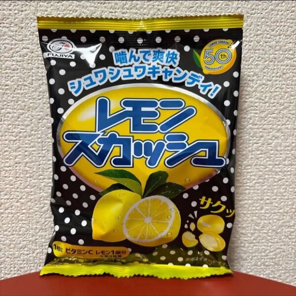 不二家 レモンスカッシュキャンディ袋 51g