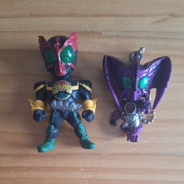 仮面ライダーオーズ キーホルダー ミニフィギュア