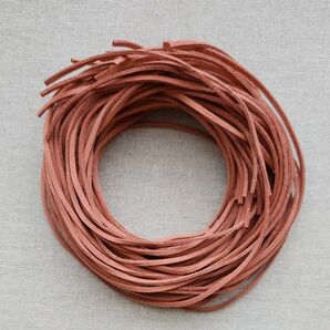 No.89 スエード調合皮平ヒモ 3mm 80cm×30個