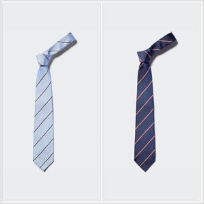 UNIQLO JW Anderson ネクタイ セット ブルー ネイビー ストライプ 新品 ブレザー