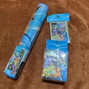 ダッシュイーブイズ 3点セット プレイマット デッキシールド デッキケース