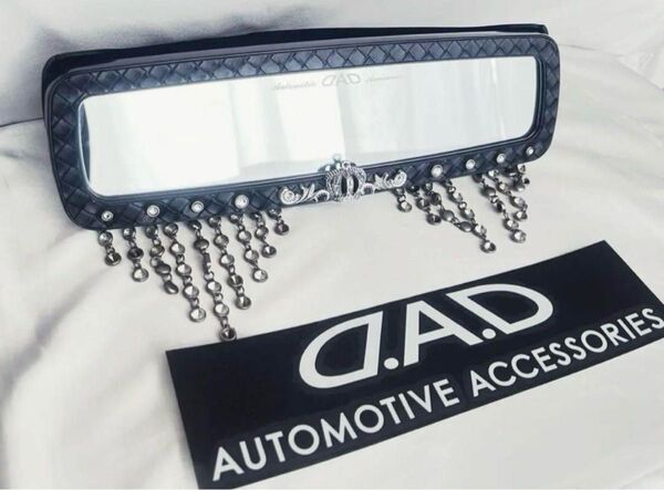【美品 即日発送】 D.A.D ミラー カバー チェーン セット 大人気 王冠