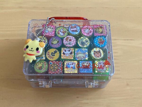 ミニスタンプセットキーホルダー付き