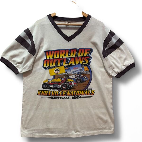 両面プリント グッドデザイン 80s usa製 ビンテージ Tシャツ