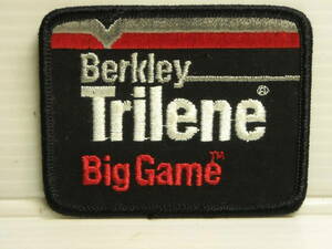 バークレイ　トライリーン　ビッグゲーム　ワッペン　Berkley Trilene Big Game