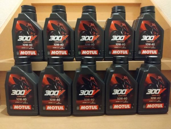 MOTUL モチュール 300V ファクトリーライン ロード レーシング 10W-40 1L 10缶 10本 FACTORY LINE ROAD RACING 正規品