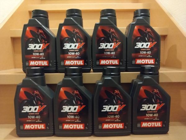 MOTUL モチュール 300V ファクトリーライン ロード レーシング 10W-40 1L 8缶 8本 FACTORY LINE ROAD RACING 正規品