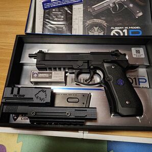 東京マルイ ガスブローバック アルバート.W.モデル 01P オリジナルコンペンセイター、内部カスタム品、84/msオーバーラスト