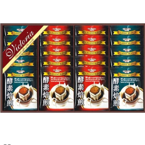 ビクトリア珈琲 酵素焙煎ドリップコーヒーセット ND-250 70g×20袋 新品未開封