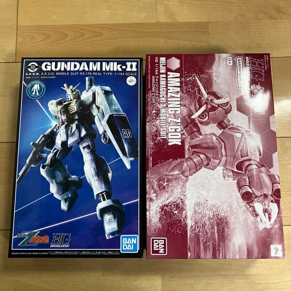 HG ガンダムマークII REAL TYPE Ver ガンダムベース限定 / HGアメイジングズゴック プレバン限定 新品