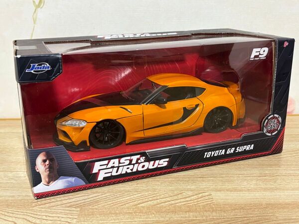 送料無料 1/24 トヨタ GRスープラ 未開封 ミニカー JADA TOYS FAST&FURIOUS TOYOTA SUPRA