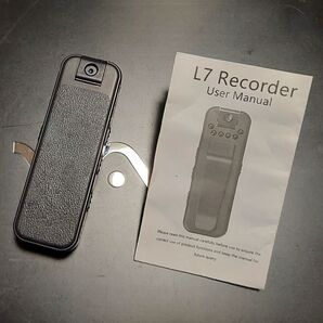 ウェアラブルカメラ ボイスレコーダー L7 Recorder