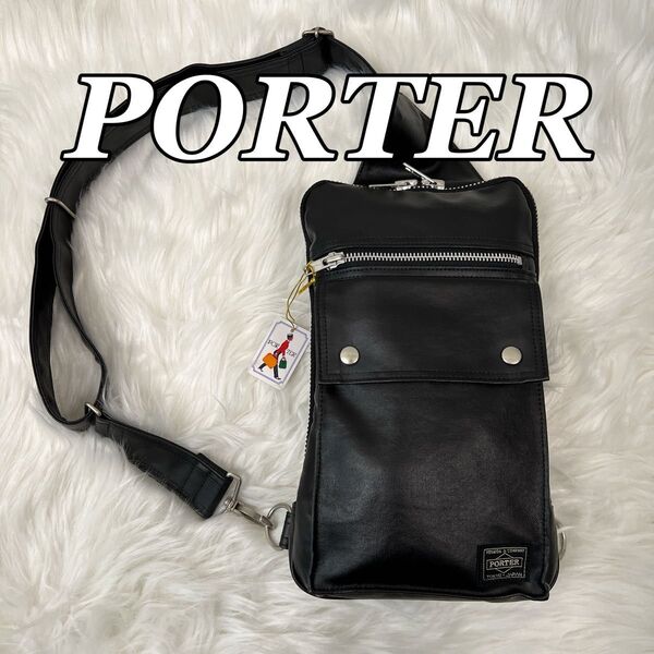 【タグ付き・未使用品】【ポーター/PORTER】FREE STYLE SLING SHOULDER BAG