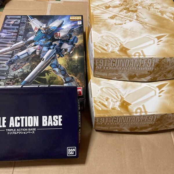 MG ガンダム F91 Ver.2.0 通常版 MG ガンダム F91 Ver.2.0 残像イメージカラー2個 他