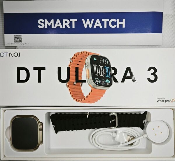 DT Ultra 3 Pro チタニウム スマートウォッチ 2025年最新