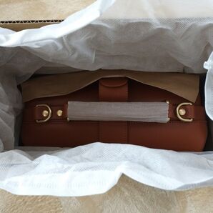 スターバックス レザーハンドルバッグ ブラウン 未使用