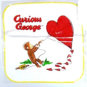 【クーポン(取得必要)200円引き〜10月6日迄・レア・未開封】おさるのジョージセット ケンタッキー ハンカチ