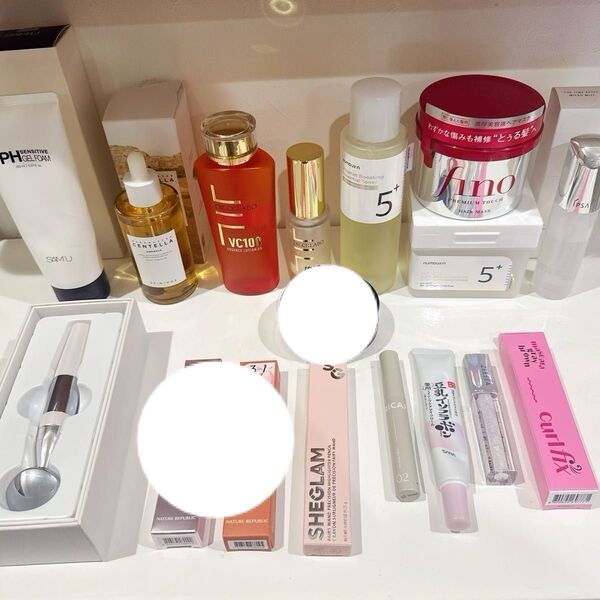 人気コスメ 韓国コスメ 美顔器など 14点まとめ売り