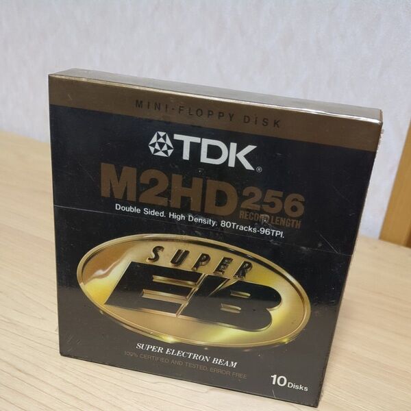TDK 5インチミニフロッピーディスクM2HD256(10枚入) 未開封品