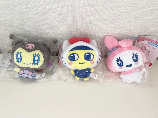 サンリオ たまごっち ぷりぬいマスコット キティ マイメロ クロミ まめっち ラブリっち メロディっち タグ付き 完売品 レア