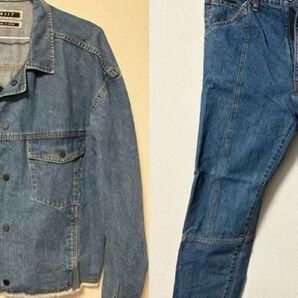 KIIT kitt キート デニム セットアップ デニムジャケット トラッカージャケット