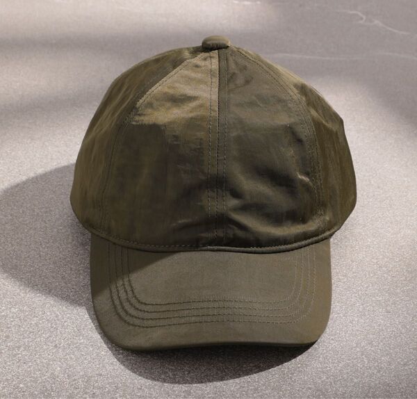 カジュアルコーデ【未使用】SETUP7★シンプルナイロンキャップ 無地キャップ レディース メンズ キッズ 帽子 Cap