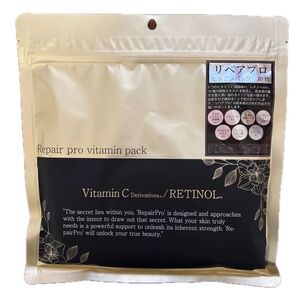 Repair pro ビタミンパック レチノール フェイスマスク フェイスパック 30枚入り×1袋セット FACE MASK