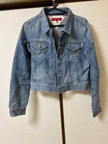 【サイズS】TOMMYトミーガールtommy girlデニムジャケット Gジャン