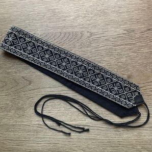 ARTS&SCIENCE 刺繍ベルト サコッシュ つけ襟にも アーツアンドサイエンス 2018物