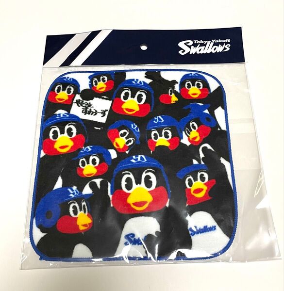 つば九郎 いっぱい ハンドタオル ハンカチ つばくろう ヤクルト グッズ 新品