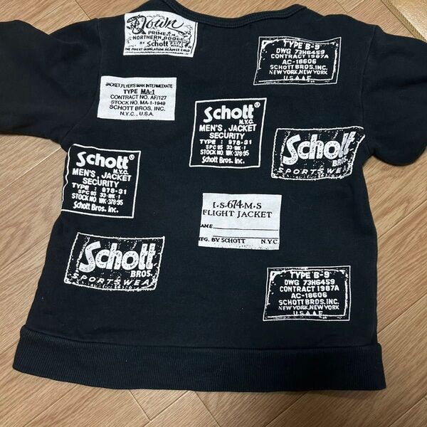 schott トレーナー スエット