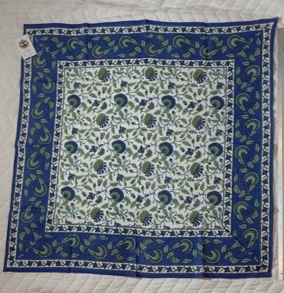 【新品】マルチクロス エスニック柄 100cm×100cm〈MC-6〉