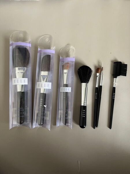 ELLE メイクブラシ 7本 未使用セット