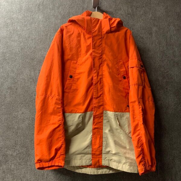 150㎝ THE NORTH FACE マウンテンパーカー ナイロンジャケット キッズ オレンジ アウトドア