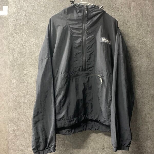 95/M adidas ADVENTURE マウンテンパーカー アディダス メンズ ブラック