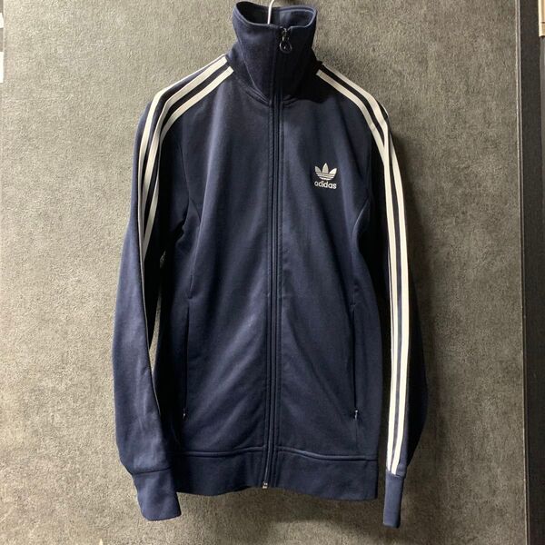 95/M adidas originals アディダス ハイネック トラックジャケット ネイビー