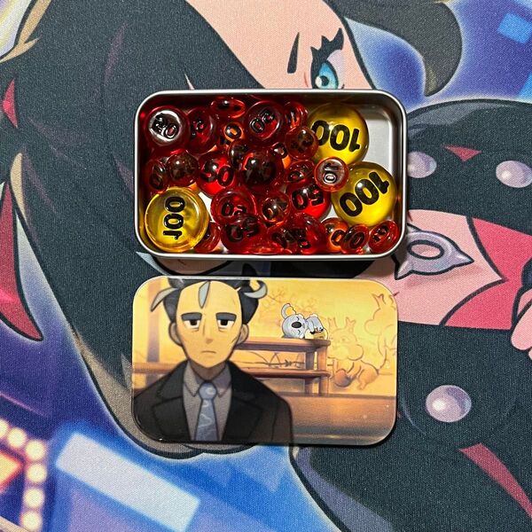 ポケカ アクリルダメカン ダメカンケース プチ缶 アオキ