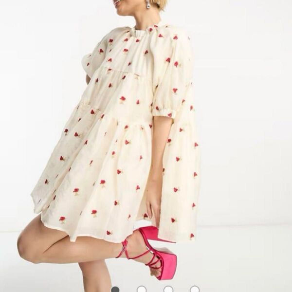 SisterJane Prairie Rose Tiered Dress