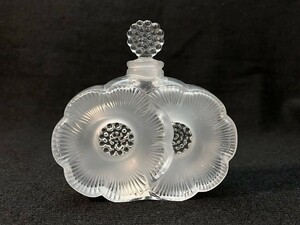 送料無料 状態良好 貴重 ルネ・ラリック Lalique ドゥ・フルール ふたつの花 香水瓶 #1