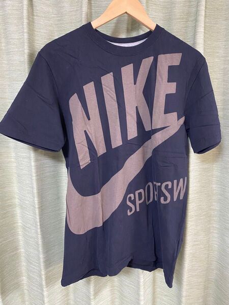 NIKE ナイキ スポーツウェア サイズL ブラック Tシャツ 半袖 コットン ブラック 黒 クルーネック