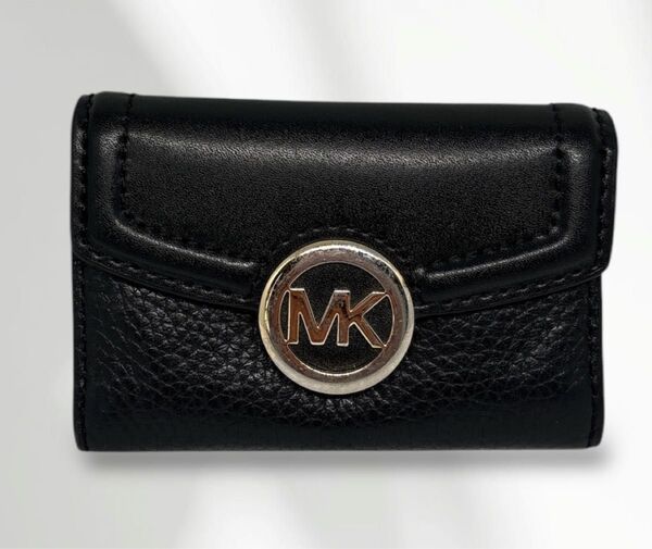 MICHAEL KORS キーケース ブラック レザー