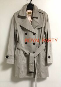 ROYAL PARTY トレンチコート S